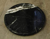 fossil sandstone midnight drink coasters