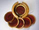 gemstone coasters