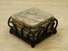iron coaster holders