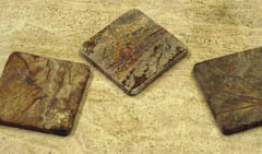 oak wood coasters